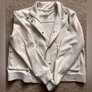 Calia Button Down Jacket - cream colored - medium